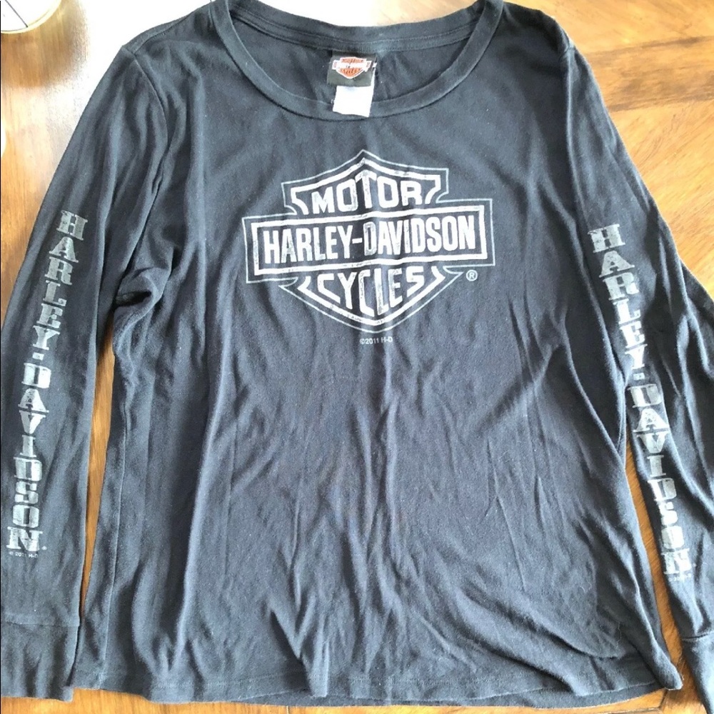 Harley Davidson Long Sleeve Shirt XL Extra Large